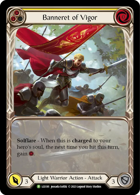 Card: Banneret of Vigor (yel)