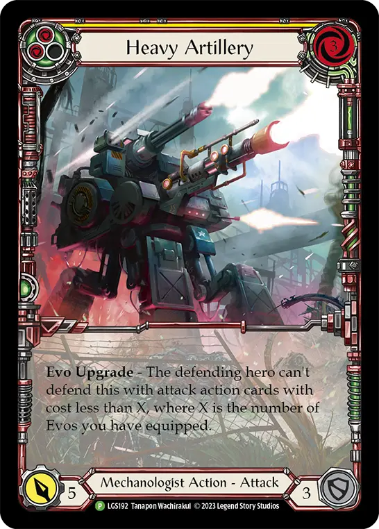 Card: Heavy Artillery (yel)