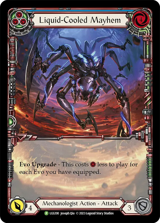 Card: Liquid-Cooled Mayhem (blu)