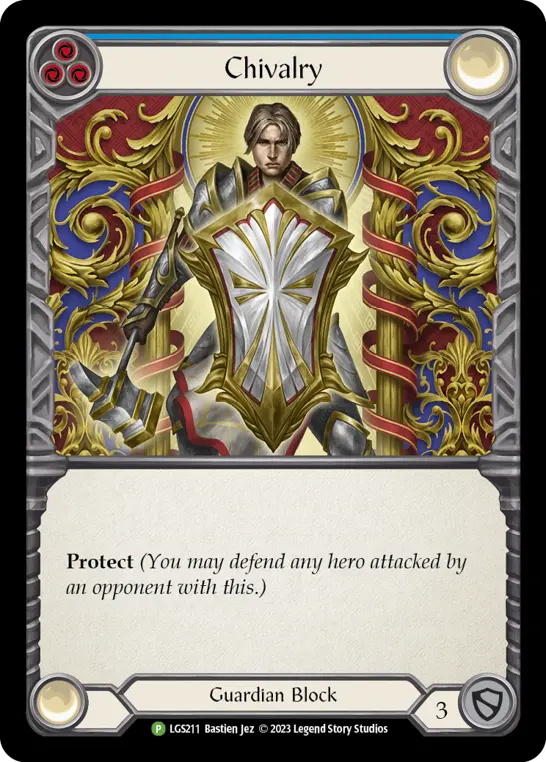 Card: Chivalry (blu)