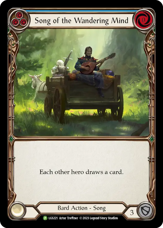 Card: Song of the Wandering Mind (blu)