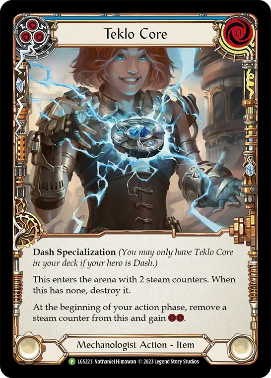 Card: Teklo Core (blu)