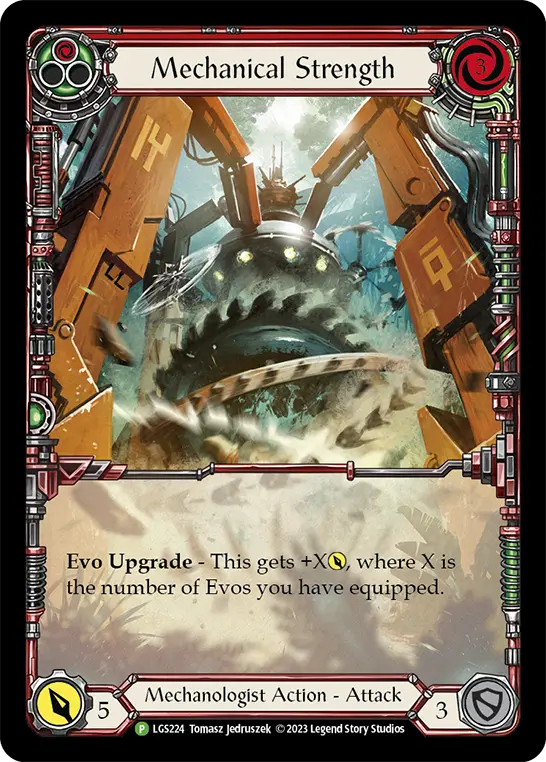 Card: Mechanical Strength (red)