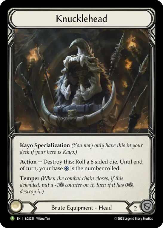 Card: Knucklehead