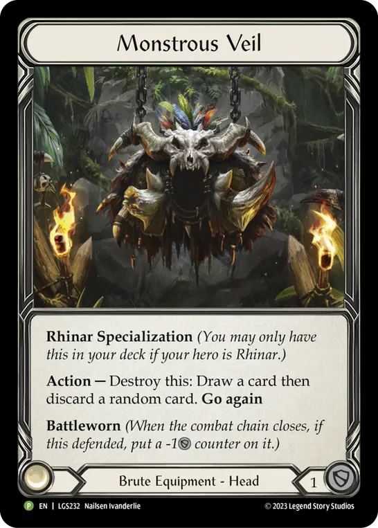 Card: Monstrous Veil