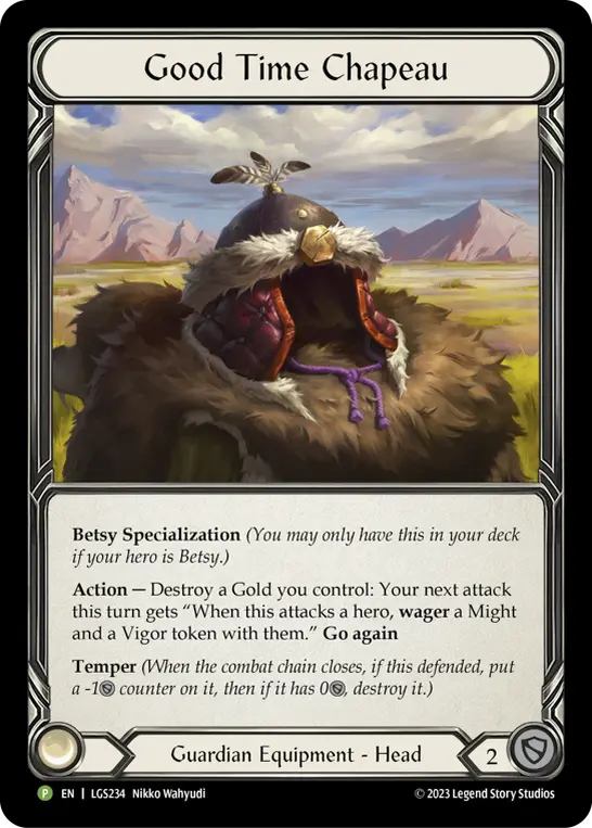 Card: Good Time Chapeau