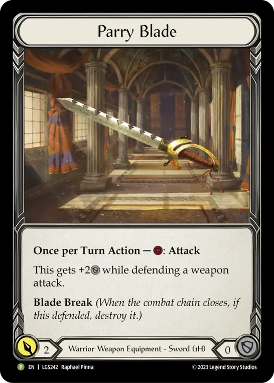 Card: Parry Blade