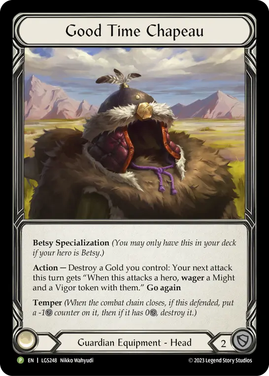 Card: Good Time Chapeau