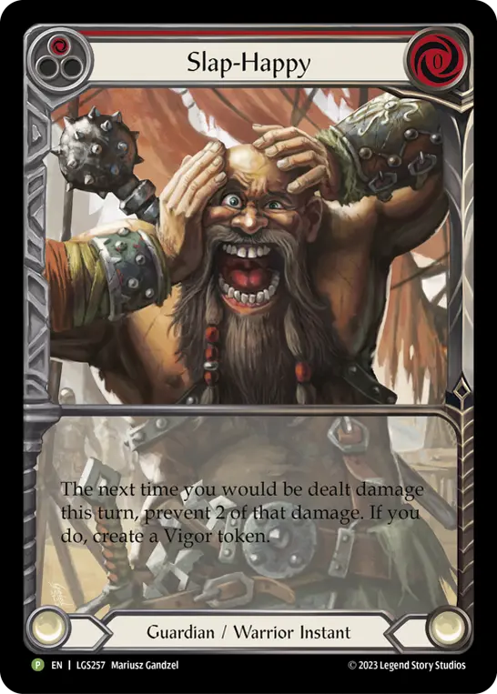 Card: Slap-Happy (red)