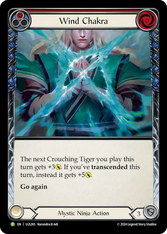Card: Wind Chakra (red)