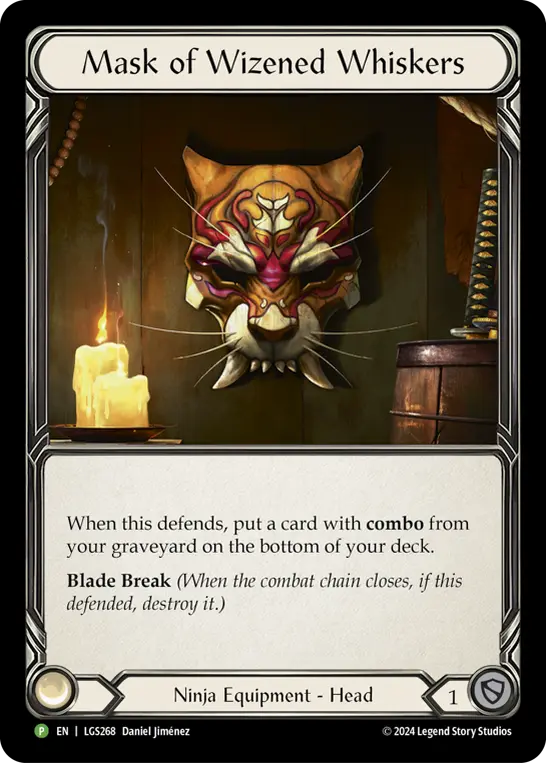 Card: Mask of Wizened Whiskers