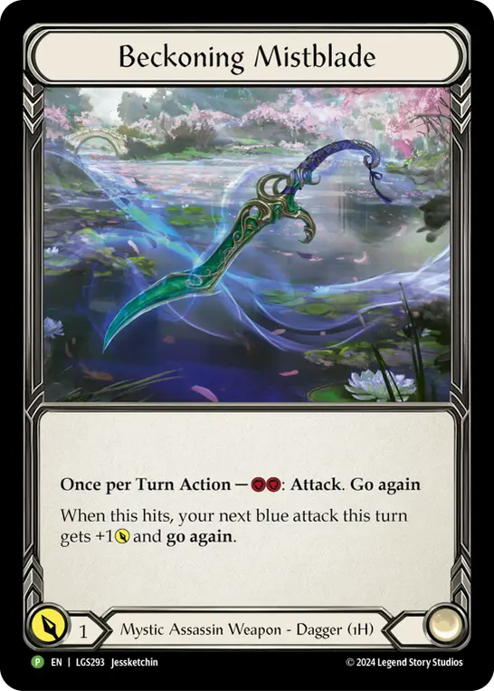 Card: Beckoning Mistblade