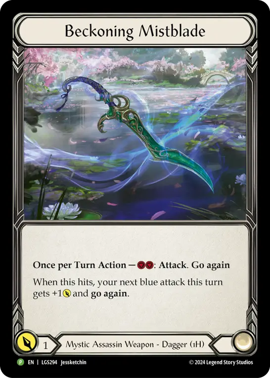 Card: Beckoning Mistblade