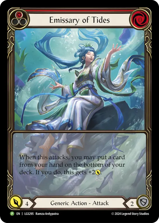 Card: Emissary of Tides (red)