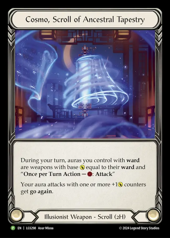 Card: Cosmo, Scroll of Ancestral Tapestry