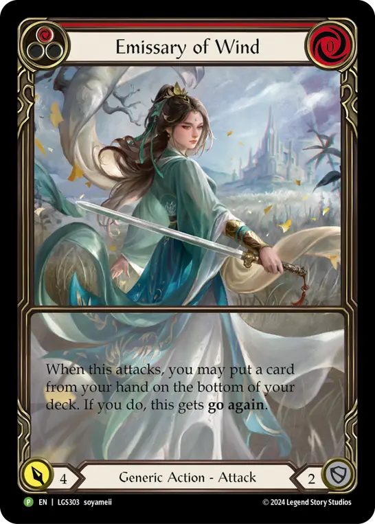 Card: Emissary of Wind (red)