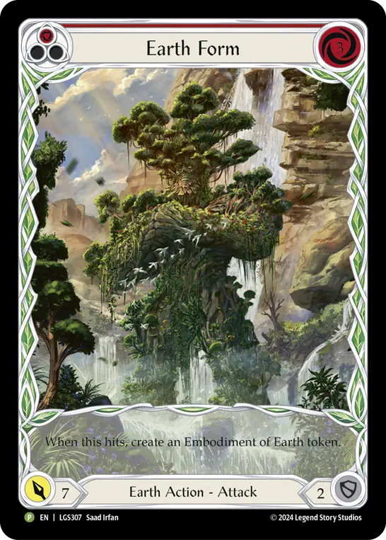 Card: Earth Form (red)