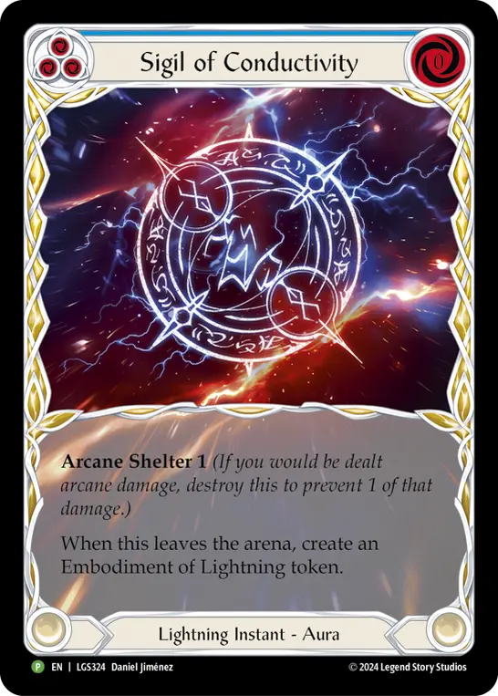 Card: Sigil of Conductivity (blu)