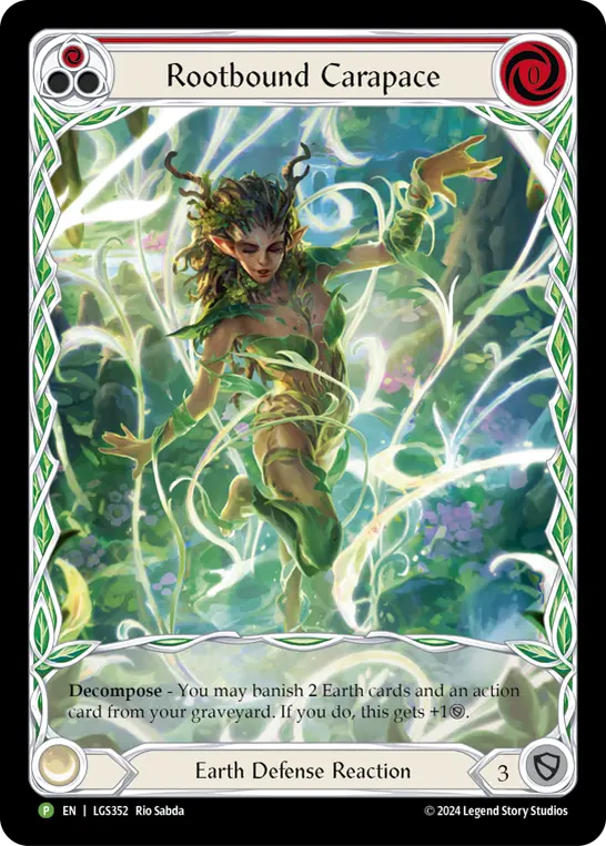 Card: Rootbound Carapace (red)