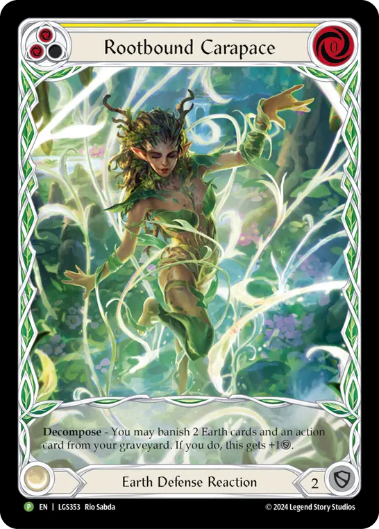 Card: Rootbound Carapace (yel)
