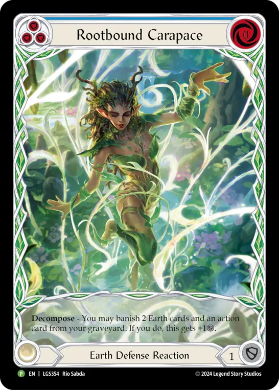 Card: Rootbound Carapace (blu)