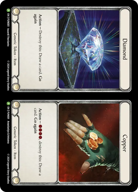 Card: Cracker Bauble (yel)