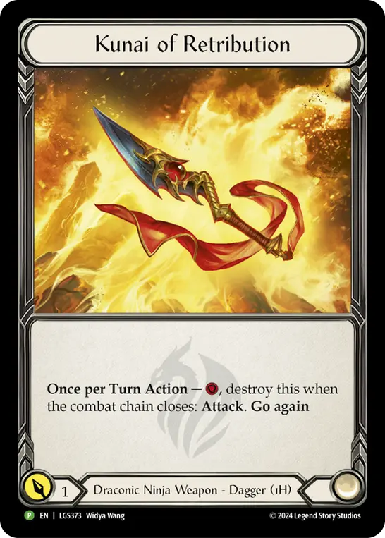 Card: Kunai of Retribution