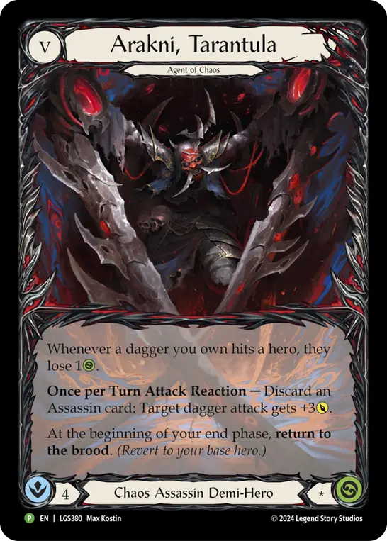 Card: Arakni, Tarantula