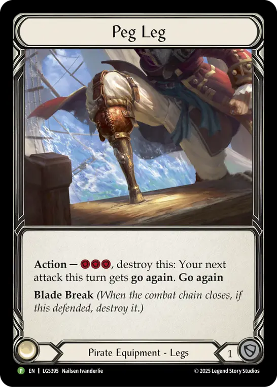 Card: Peg Leg