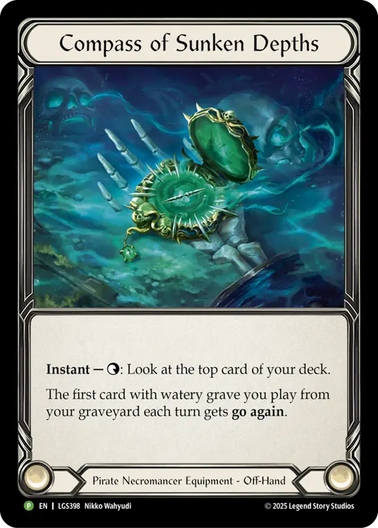 Card: Compass of Sunken Depths