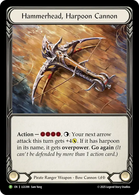 Card: Hammerhead, Harpoon Cannon