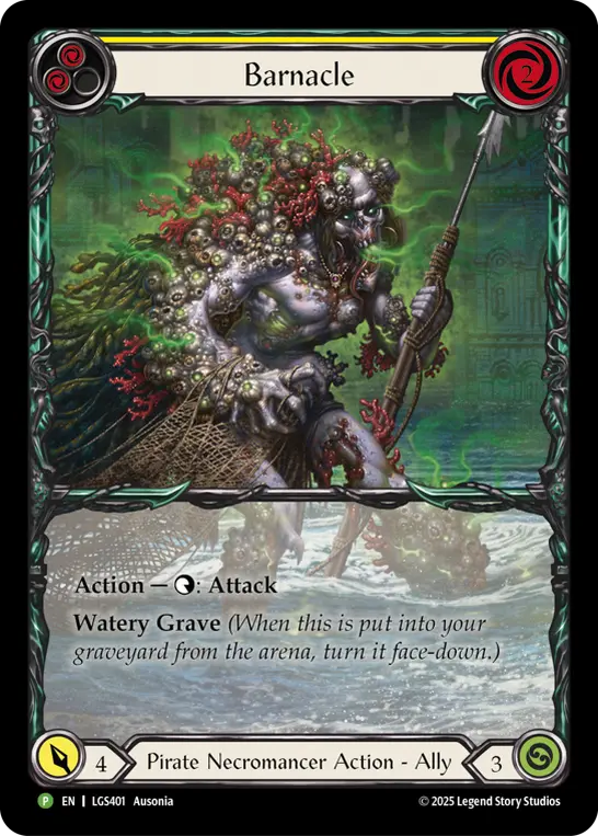 Card: Barnacle (yel)