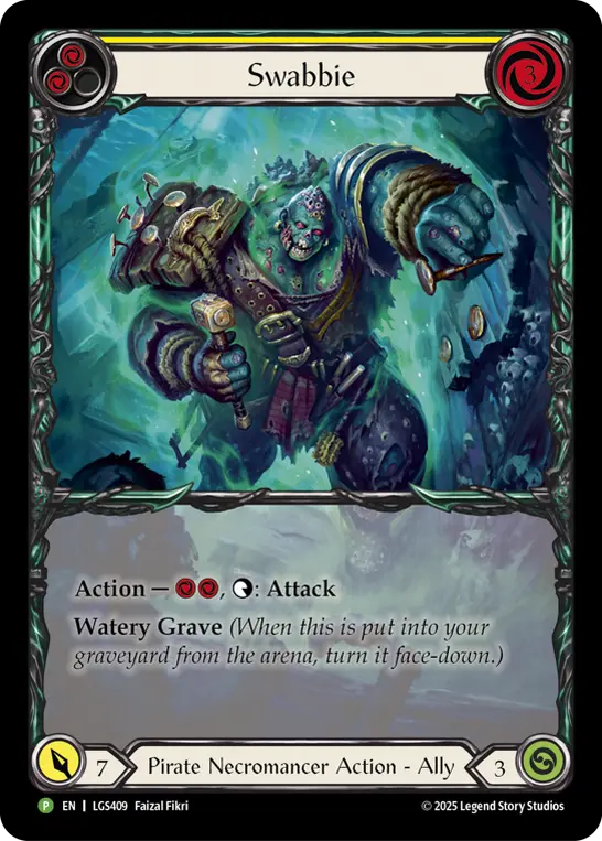 Card: Swabbie (yel)