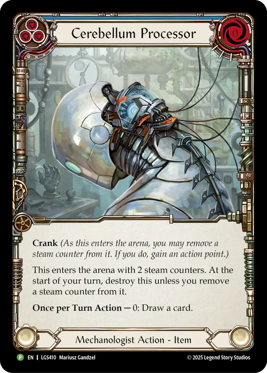 Card: Cerebellum Processor (blu)