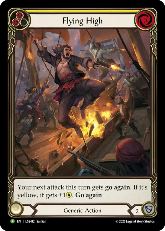 Card: Flying High (yel)
