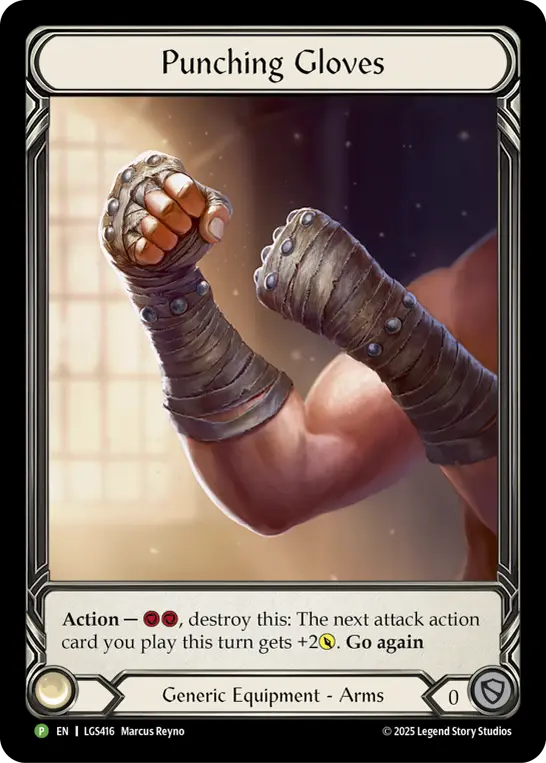 Card: Punching Gloves