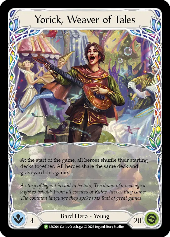 Card: Yorick, Weaver of Tales