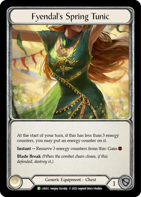 Card: Fabric of Spring (yel)