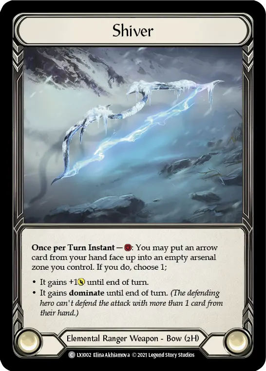 Card: Shiver