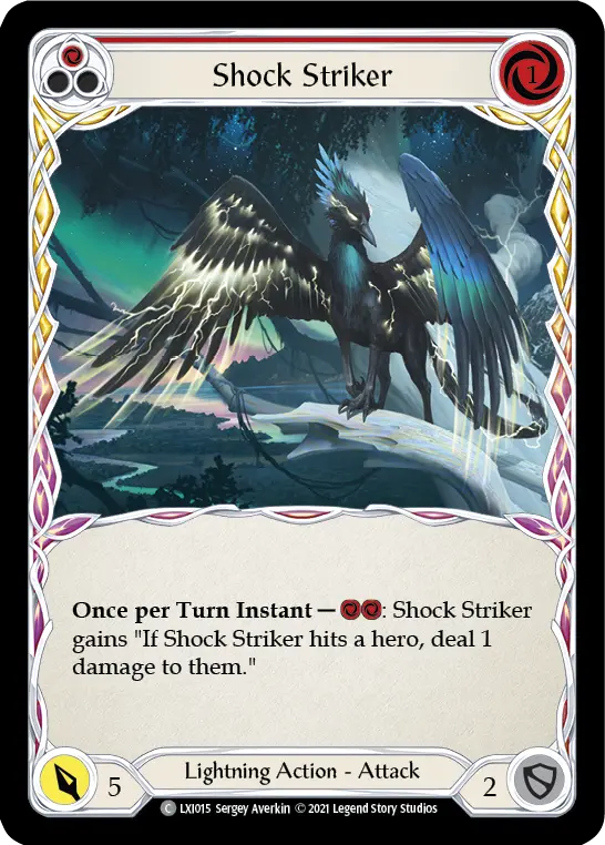 Card: Shock Striker (red)