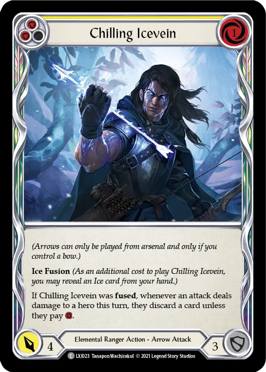 Card: Chilling Icevein (yel)