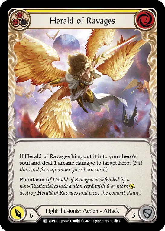 Card: Herald of Ravages (yel)