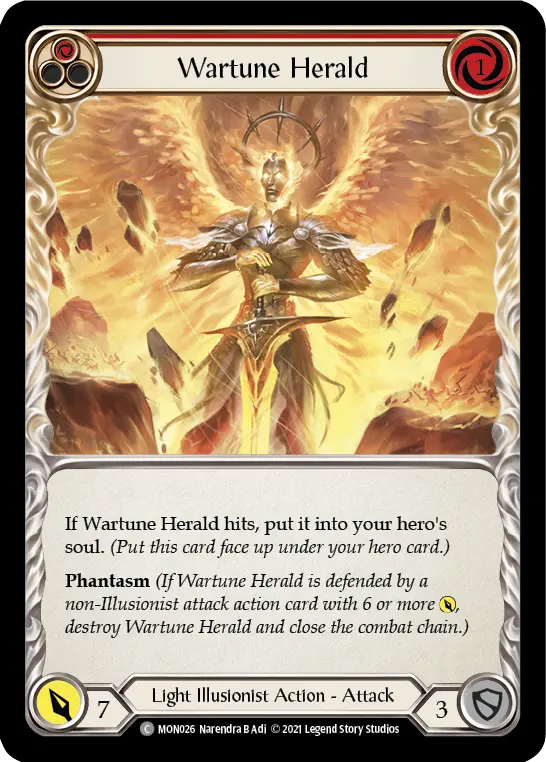 Card: Wartune Herald (red)