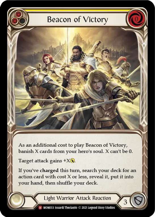 Card: Beacon of Victory (yel)
