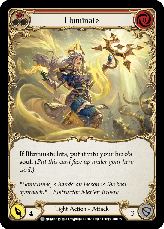 Card: Illuminate (red)