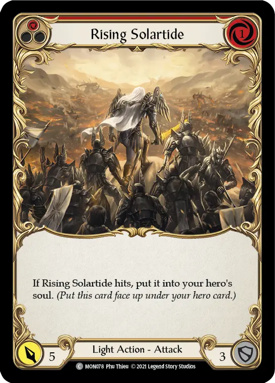 Card: Rising Solartide (red)