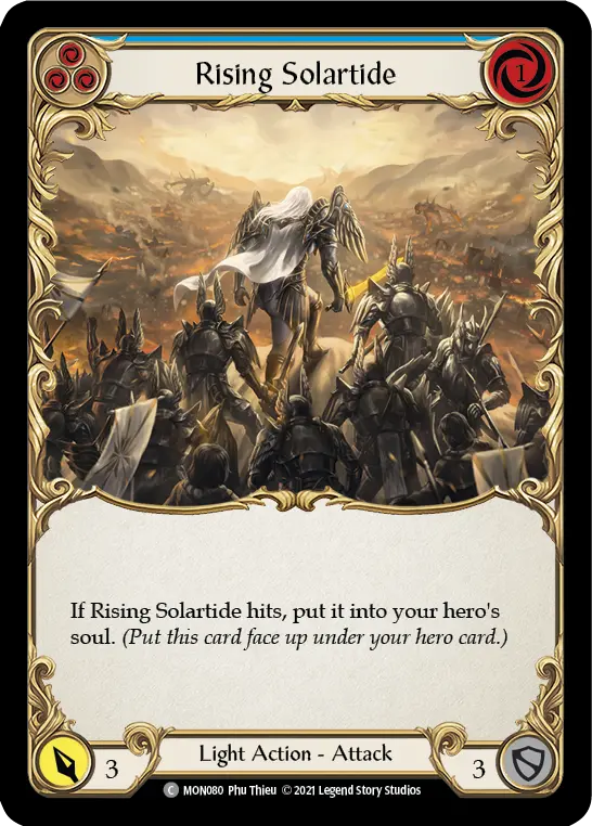 Card: Rising Solartide (blu)