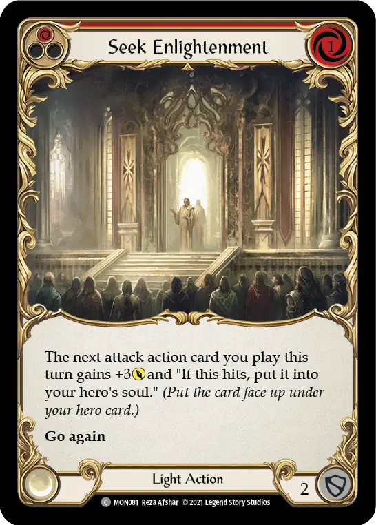 Card: Seek Enlightenment (red)