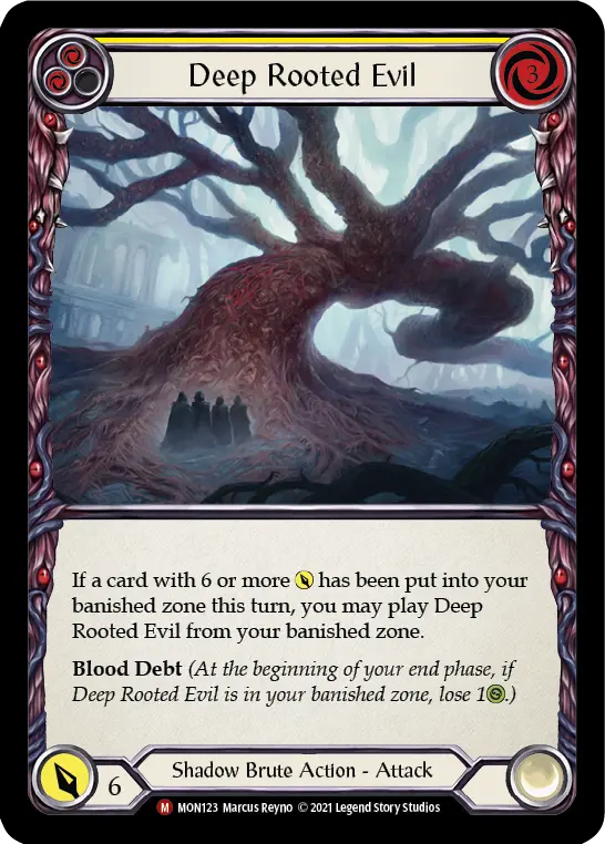 Card: Deep Rooted Evil (yel)