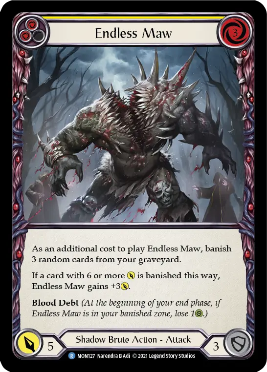 Card: Endless Maw (yel)